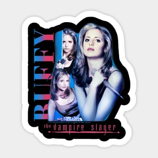 Buffy The Vampire Slayer Buffy Collage Sticker